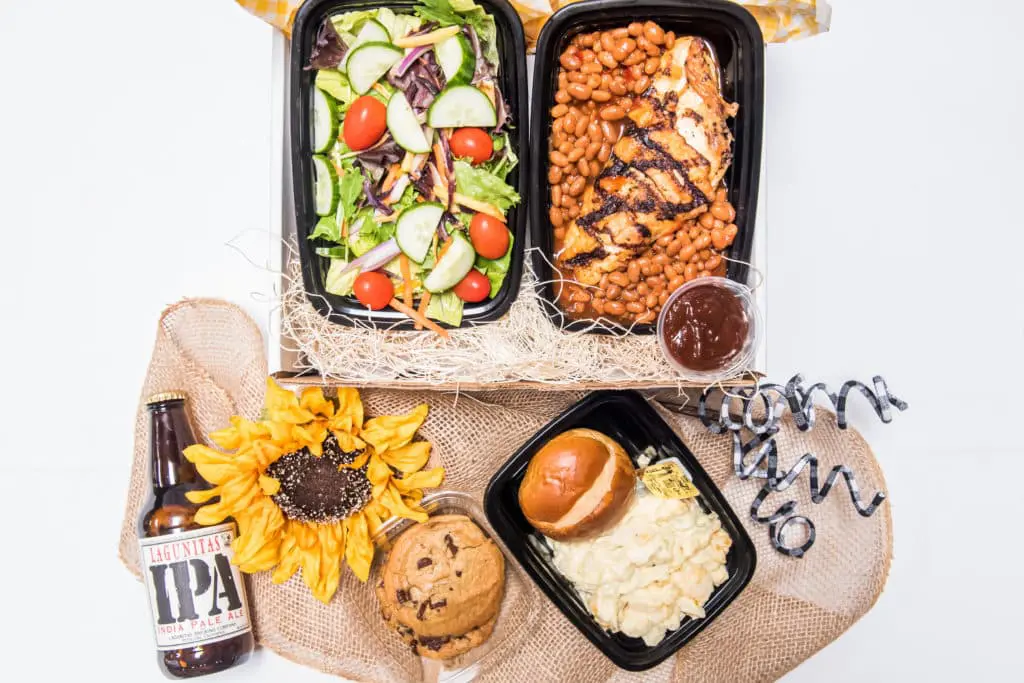 Distance Party To-Go Box, "Belated BBQ"