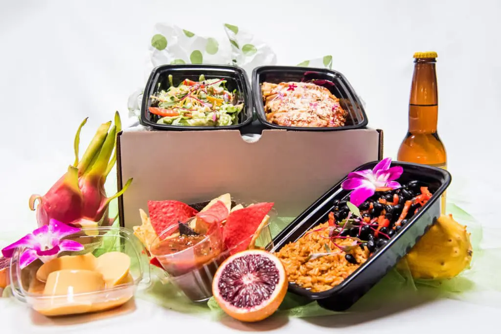 Distance Party To-Go Box, "South of the Border"