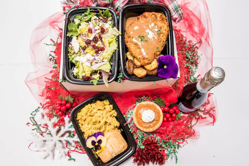 Distance Party To-Go Box, "Festive Feast"