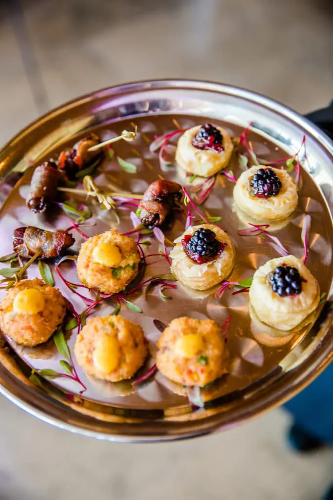 Crowd-Pleasing Appetizers: Bacon Wrapped Dates, Crab Cakes, and Baked Brie