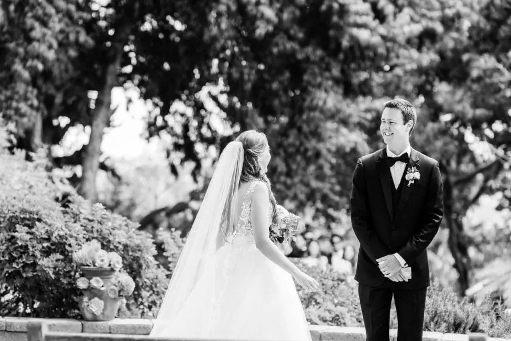 Bride and Groom First Look