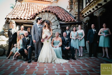 Mt. Woodson Castle Reception Pictures in Romona, California