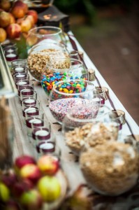 Caramel apple bar