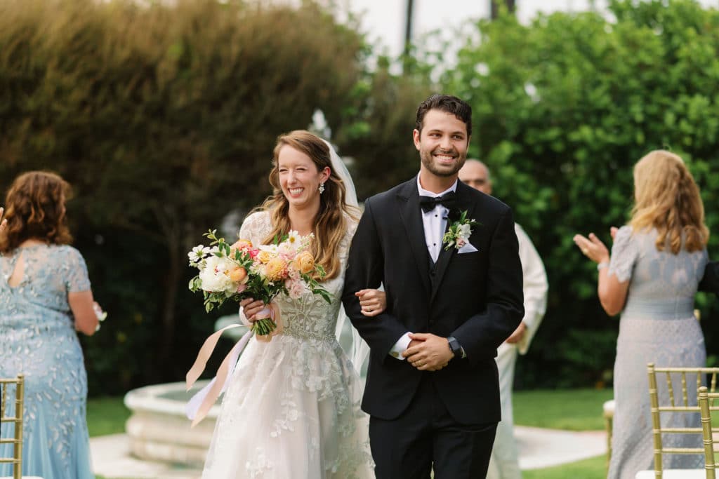 La Jolla Woman's Club Outdoor Wedding