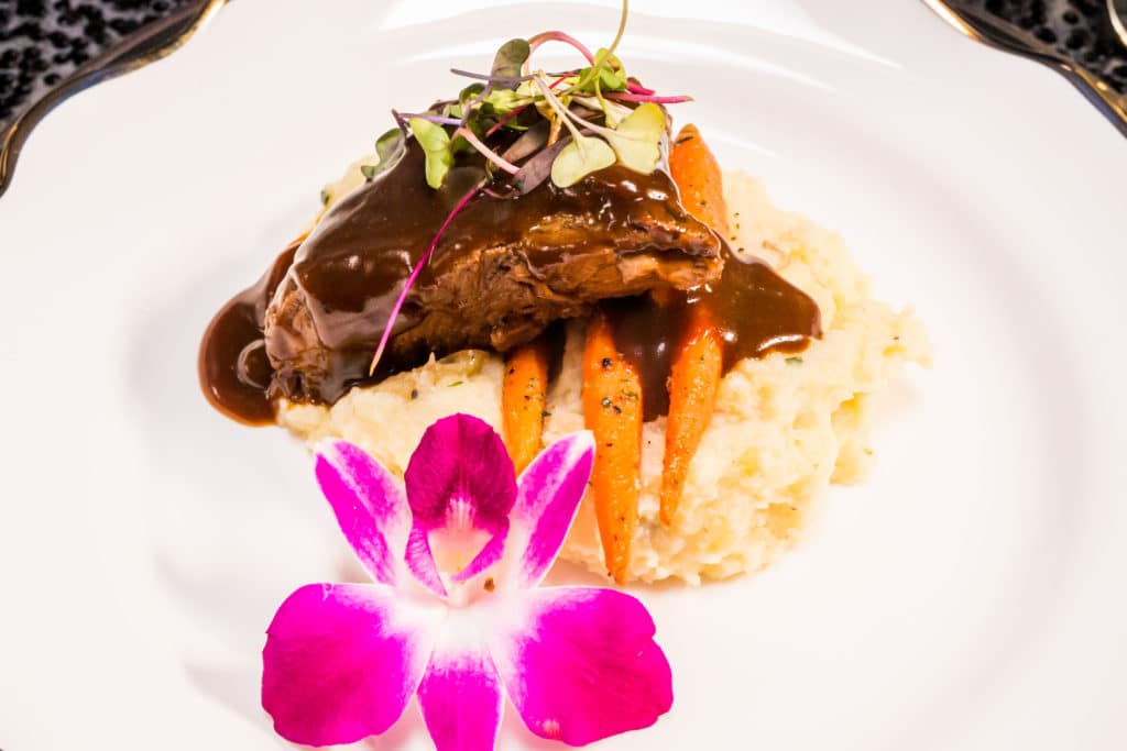 Seated Entrees: Braised Short Rib